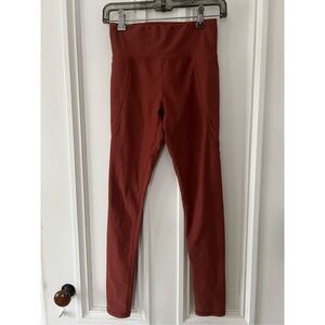 Old Navy active rust colored leggings girls XL